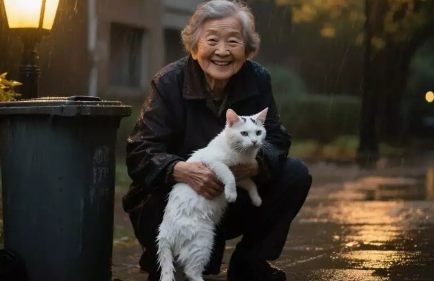 独居老人养10只猫当子女 去世后遗产全给猫咪