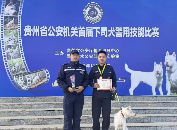 刚刚摘了山地追踪赛全国冠军的警犬来福：狗王爱吃鸡，但绝不乱咬鸡鸭