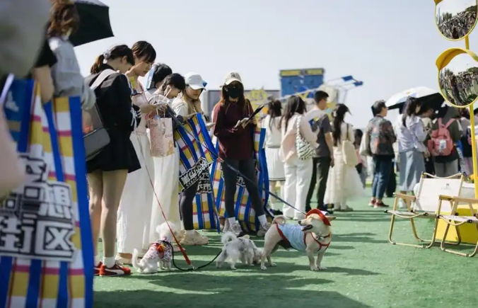 所有女生“卉聚前滩里”！带上宠物在“‘李’想街区”相约五一假期