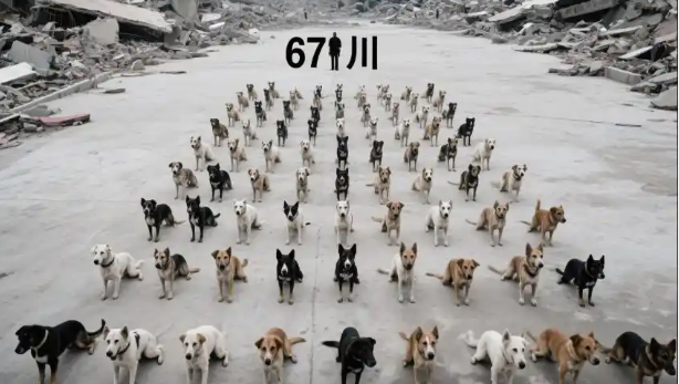 泪目！汶川地震17年后，汶川地震搜救犬全部离世，它们的功勋永存