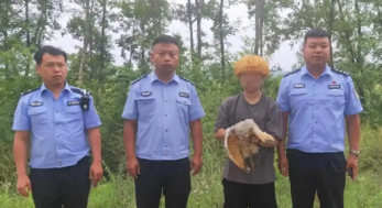 汉中城固上元观派出所及时救助受伤朱鹮 携手守护生态家园