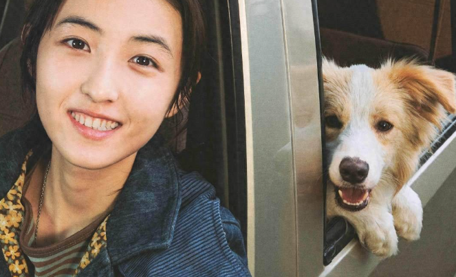 张子枫戏里戏外都收养了这只小狗，将温暖延续