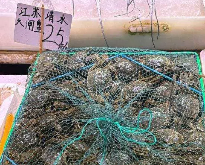昆明市场已有大闸蟹卖阳澄湖大闸蟹预计9月底上市