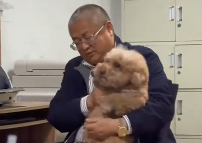 爸爸喝醉小狗是唯一的受害者